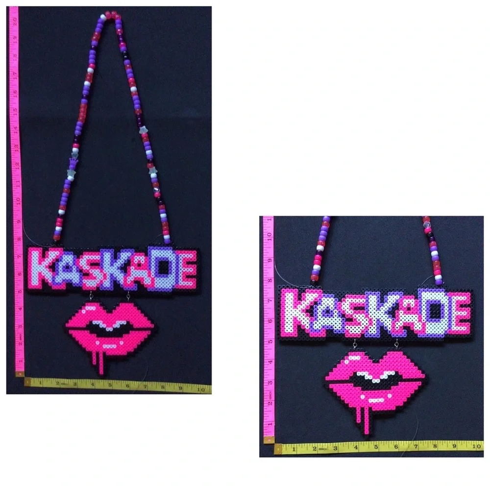 Kaskade 2 part 💋💛 Kandi Neclace - Picture 2 of 2